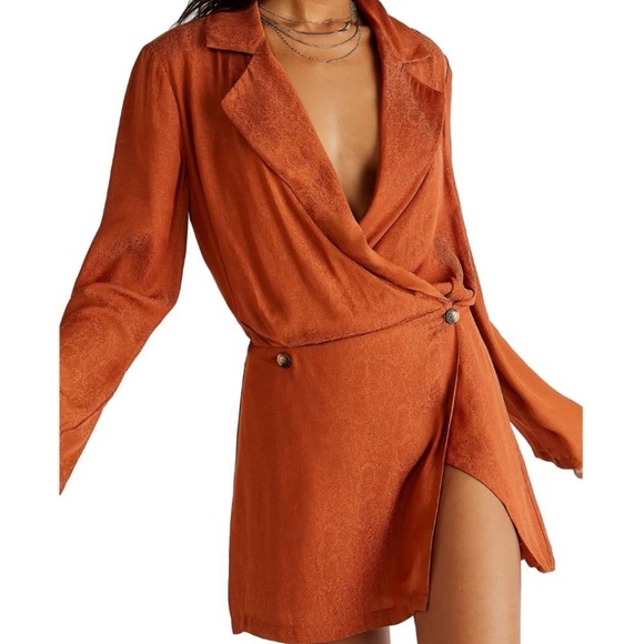Dresses & Skirts - FREE PEOPLE - Simone Dress in Cinnaber